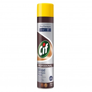 Cif Professional Legno Spray Pulitore Antistatico - Flacone da 400ml