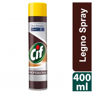 Cif Professional Legno Spray Pulitore Antistatico - Flacone da 400ml