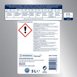 Cif Professional Oxy Gel Detergente Multiuso Profumo Ocean - Tanica