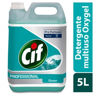 Cif Professional Oxy Gel Detergente Multiuso Profumo Ocean - Tanica