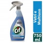 Immagine 3 - Cif Professional Vetri e Multiuso Detergente Spray - Flacone da 750ml