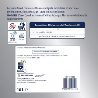 Coccolino Professional Aria di Primavera Ammorbidente Concentrato XXL