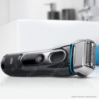 Braun Series 5 5190cc Wet&Dry Rasoio Elettrico Impermeabile con