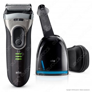 Braun Series 3 ProSkin 3090cc Premium Rasoio Elettrico Ricaricabile