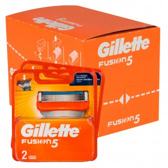 Gillette Fusion5 Lamette di Ricambio a 5 Lame con Striscia Lubrastrip e...
