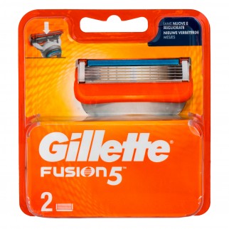 Gillette Fusion5 Lamette di Ricambio a 5 Lame con Striscia Lubrastrip