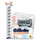 Gillette Skinguard Sensitive Lamette di Ricambio con Striscia Lubrastrip e Rifinitore di Precisione con Espositore - 40 Ricambi