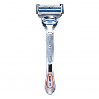 Gillette Skinguard Sensitive Rasoio Manuale con Lubrastrip e