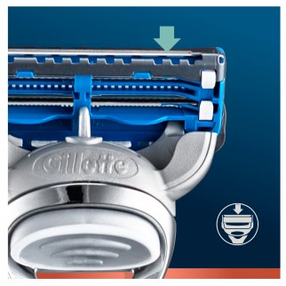 King C. Gillette Lamette di Ricambio per la Cura della Barba su Collo