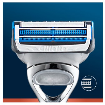 King C. Gillette Lamette di Ricambio per la Cura della Barba su Collo