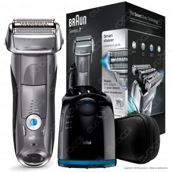 Series 7 7850cc Rasoio Elettrico Impermeabile Ricaricabile Braun
