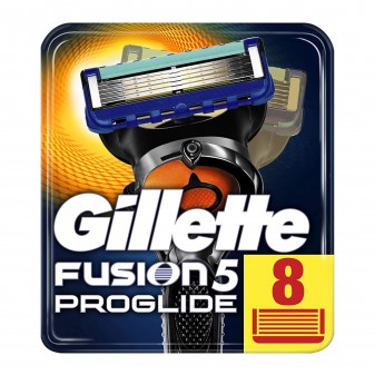 Gillette Fusion5 ProGlide Lamette di Ricambio a 5 Lame con Striscia