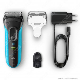 Braun Series 3 ProSkin 3040s Rasoio Elettrico Ricaricabile