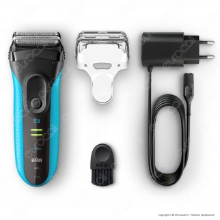 Braun Series 3 ProSkin 3040s Rasoio Elettrico Ricaricabile