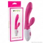 Toyz4Lovers Enjoy Molding Real Rabbit Vibratore G-Spot in Silicone Rosa Ricaricabile - Stimolatore Femminile
