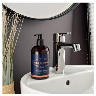 King C. Gillette Detergente Barba e Viso Rinfrescante Idratante con