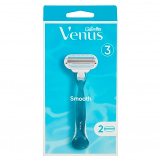 Gillette Venus Smooth Rasoio Manuale a 3 Lame da Donna per