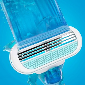 Gillette Venus Smooth Rasoio Manuale a 3 Lame da Donna per