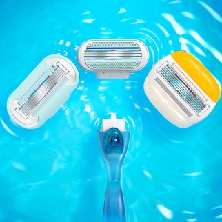 Gillette Venus Smooth Rasoio Manuale a 3 Lame da Donna per