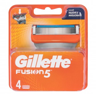 Gillette Fusion5 Lamette di Ricambio a 5 Lame con Striscia Lubrastrip e...
