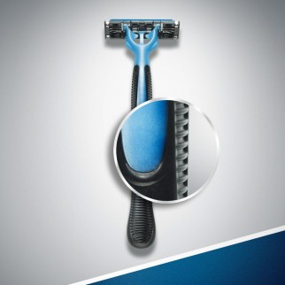 Gillette Blue3 Rasoio Manuale Usa e Getta da Uomo a 3 Lame con
