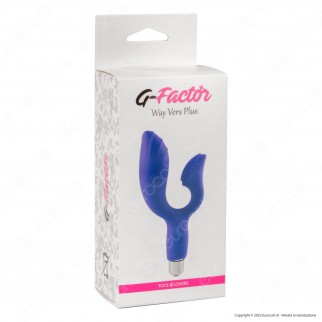 Toyz4Lovers G-Factor Way Vers Plus Vibratore G-Spot in Silicone Viola