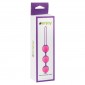 Immagine 2 - Toyz4Lovers Enjoy Triple Pleasure Purple Palline Vaginali in Silicone