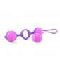 Immagine 3 - Toyz4Lovers Enjoy Triple Pleasure Purple Palline Vaginali in Silicone