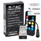 V-Tac Smart VT-2427 Controller Dimmer Changing Color Wi-Fi per Strisce LED 12V o 24V 4 Pin con Telecomando - SKU 2902