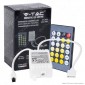 V-Tac VT-2425 Controller Dimmer Changing Color per Strisce LED 12V o 24V 4 Pin con Telecomando ad Infrarossi - SKU 2901