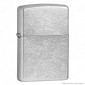 Zippo Accendino a Benzina Ricaricabile ed Antivento Classic Street Chrome - mod. 207
