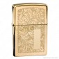 Zippo Accendino a Benzina Ricaricabile ed Antivento Venetian - mod. 352B