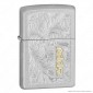 Zippo Accendino a Benzina Ricaricabile ed Antivento Venetian Two Tone - mod. 352-TT