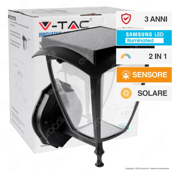 V-Tac VT-982 Lampada LED da Muro 2W Wall Light 2in1 IP65 SMD Chip V-Tac VT-982 Lampada LED da Muro 2W Wall Light 2in1 IP65 SMD Chip
