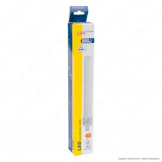 Life Lampadina LED G23 2 Pin 9W SMD Lampada Tower PL-C - mod.
