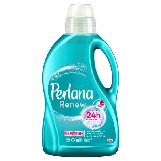 Perlana Renew Refresh Detersivo Liquido Antiodore Tessuti Misti e Perlana Renew Refresh Detersivo Liquido Antiodore Tessuti Misti e