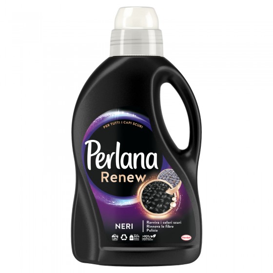 Perlana Renew Neri Detersivo Liquido Rinnova Colore Capi Scuri per Perlana Renew Neri Detersivo Liquido Rinnova Colore Capi Scuri per
