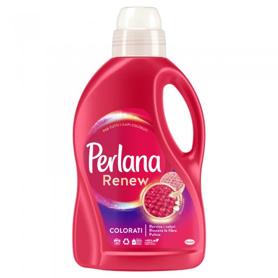 Perlana Renew Colorati Detersivo Liquido Rinnova Colore Capi Colorati Perlana Renew Colorati Detersivo Liquido Rinnova Colore Capi Colorati