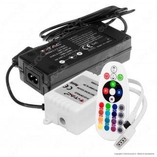 V-Tac VT-5050-60 Kit Striscia LED Flessibile 35W SMD RGB 12V