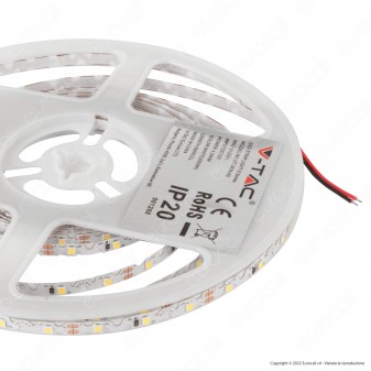 V-Tac VT-2835-60 Striscia LED Flessibile 21W SMD Monocolore 60 LED/metro 12V...