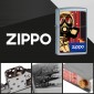 Immagine 2 - Zippo Accendino a Benzina Ricaricabile ed Antivento con Fantasia