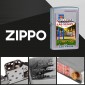 Immagine 2 - Zippo Accendino a Benzina Ricaricabile ed Antivento con Fantasia US