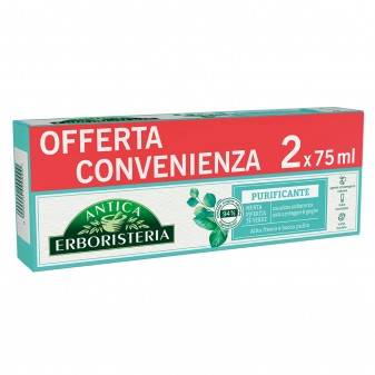 Antica Erboristeria Dentifricio Purificante Antibatterico con Menta Piperita...