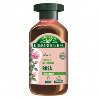 Antica Erboristeria Shampoo Nutriente Rosa per Capelli Secchi - Flacone da 250ml