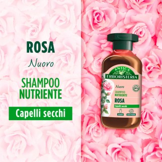 Antica Erboristeria Shampoo Nutriente Rosa per Capelli Secchi -