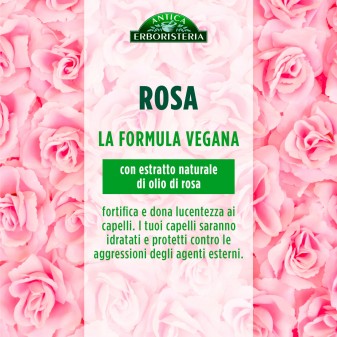 Antica Erboristeria Shampoo Nutriente Rosa per Capelli Secchi -