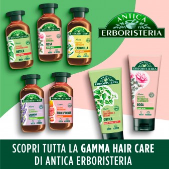 Antica Erboristeria Shampoo Nutriente Rosa per Capelli Secchi -