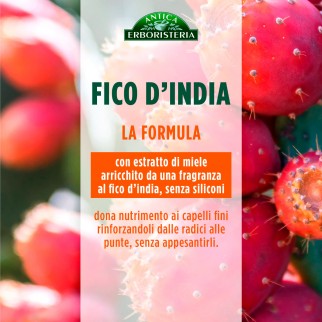 Antica Erboristeria Shampoo Rinforzante Fico d'India per Capelli Fini
