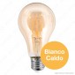 Immagine 2 - V-Tac VT-1958 Lampadina LED E27 8W Bulb A67 Filamento Ambrata - SKU