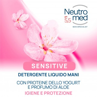 Neutromed Detergente Liquido Mani Sensitive con Proteine dello Yogurt